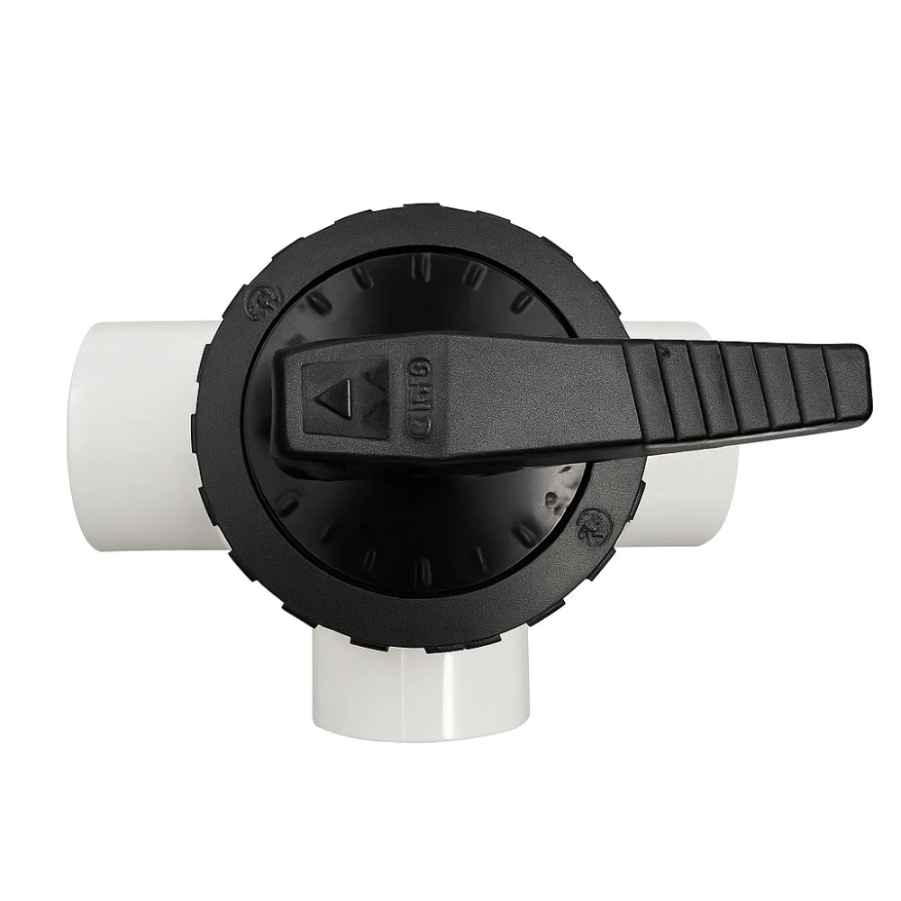 3 Way Valve 40mm – Durable PVC Pool Plumbing Control Valve – Drive In ...