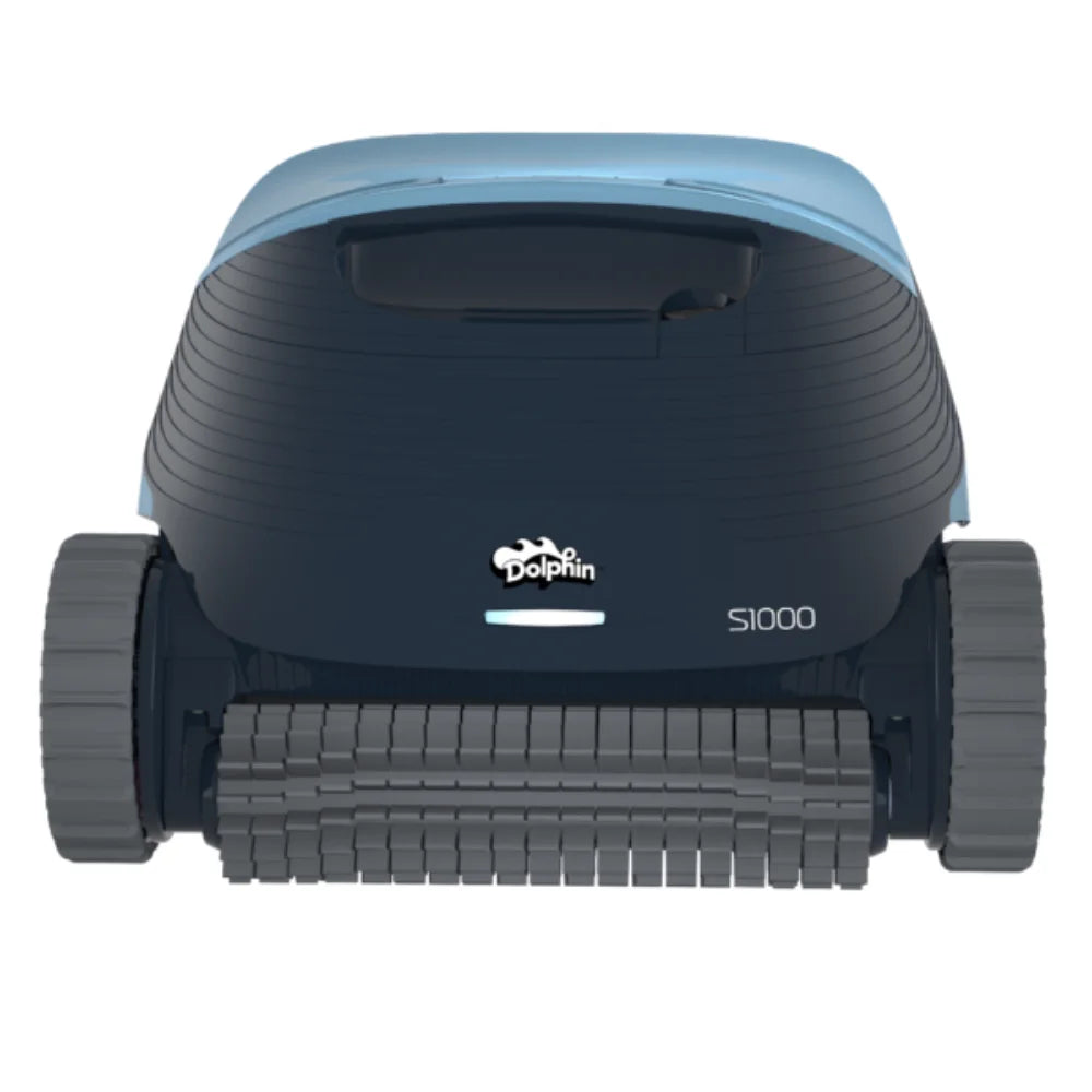 MaytronicsDolphinS1000roboticpoolcleanercleaningpoolfloorwallsandsteps3