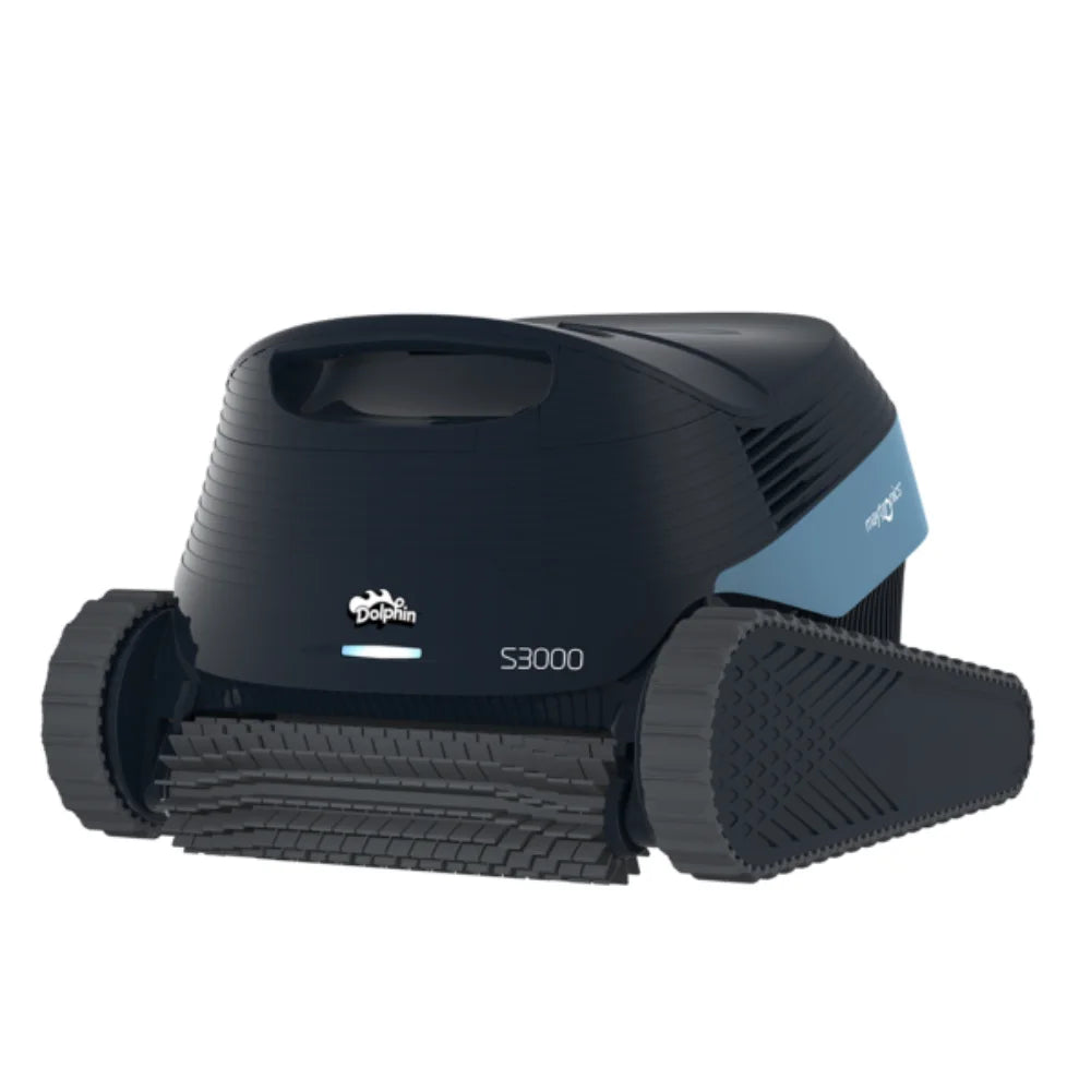 MaytronicsDolphinS3000roboticpoolcleanercleaningpoolfloorwallsandwaterline