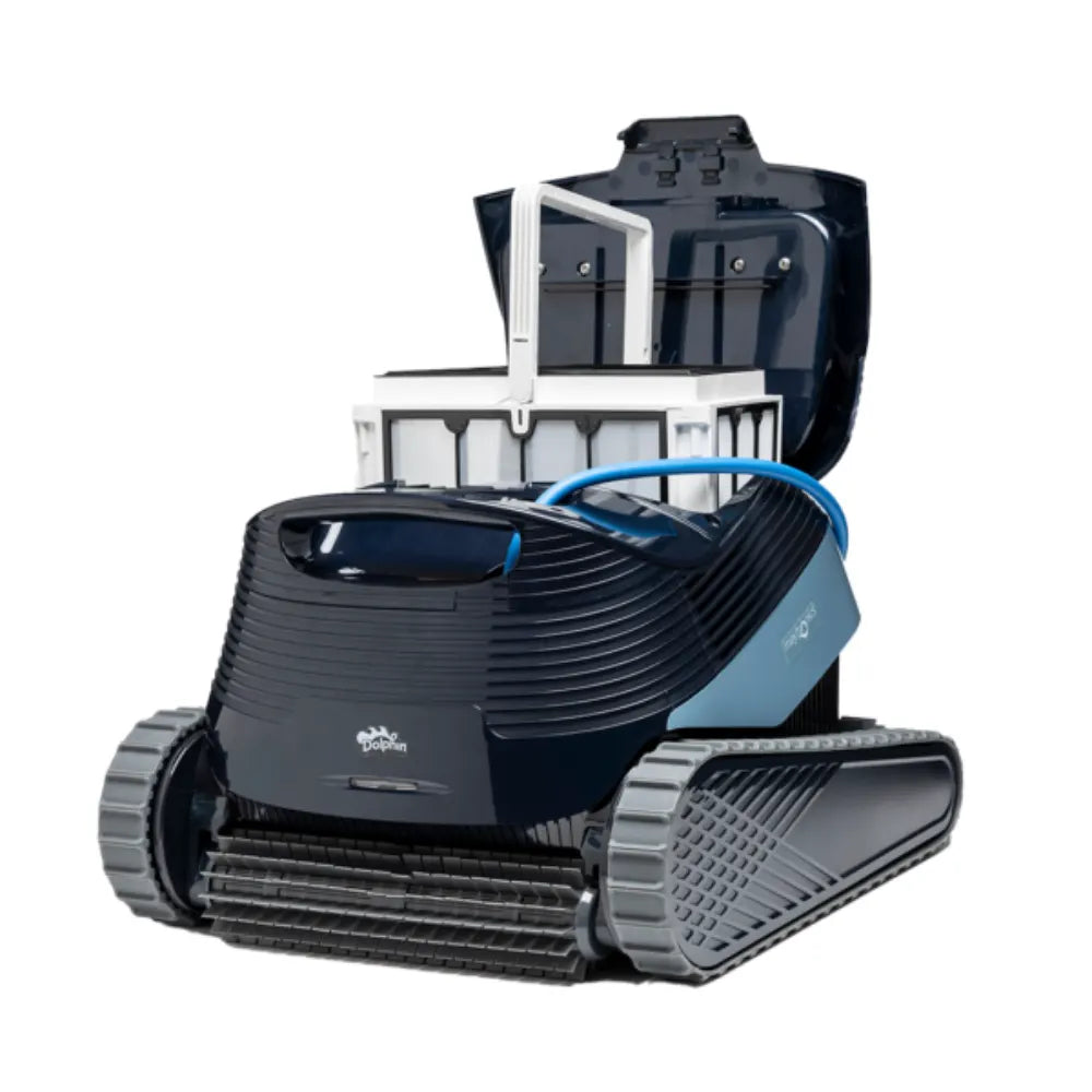 MaytronicsDolphinS3000roboticpoolcleanercleaningpoolfloorwallsandwaterline3