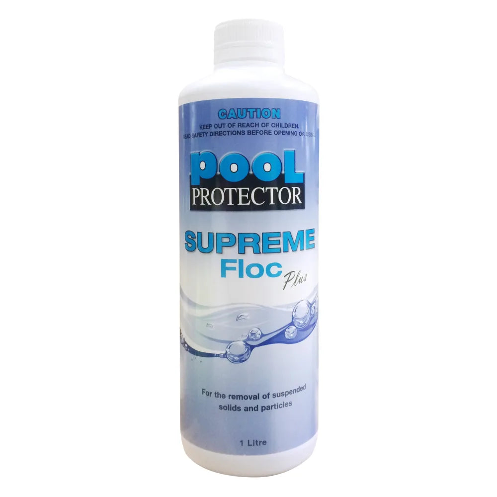 Supreme Floc 1L – Pool Protector Water Clarifier – Drive In Pool & Spa ...
