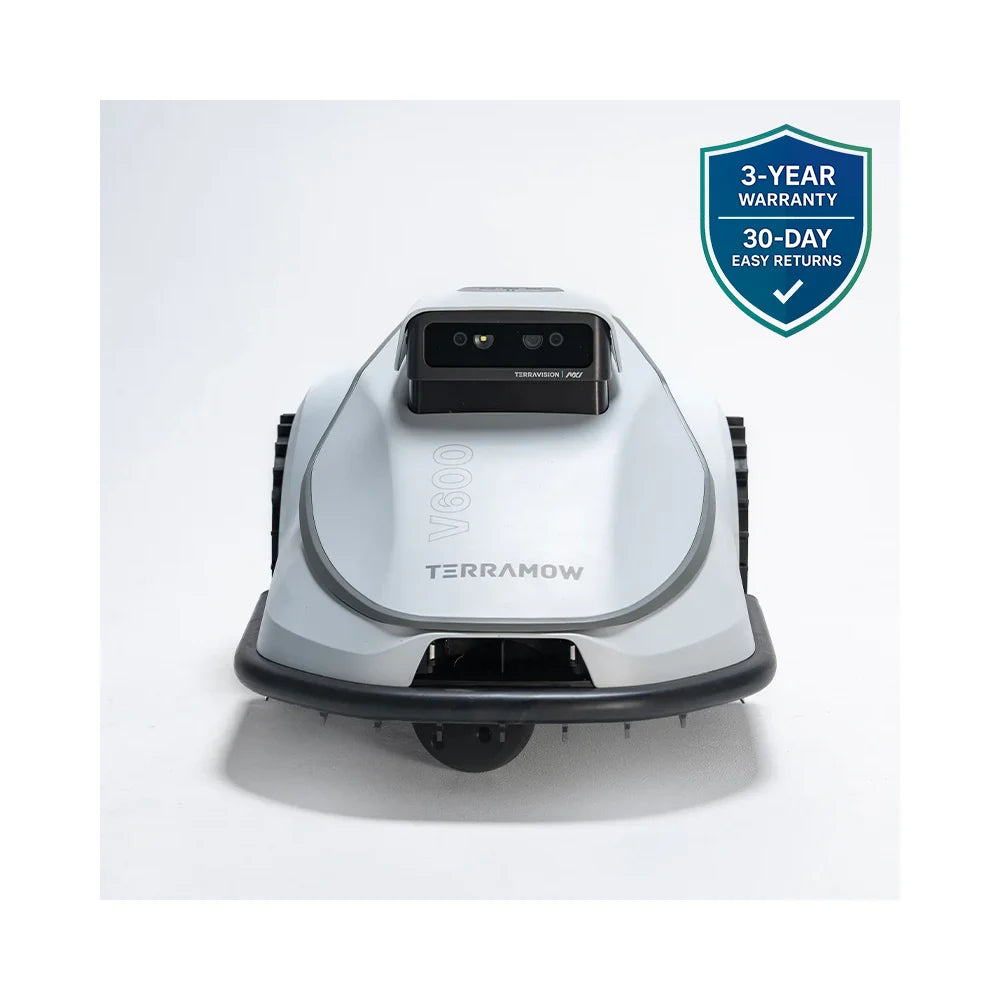 terramow-v600-front-face-large TerraMow V600 triple-camera AI robotic lawn mower