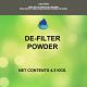 de-filter powder 4.5kgs